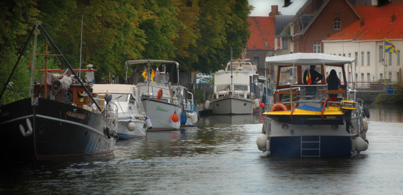 boten aan de coupure